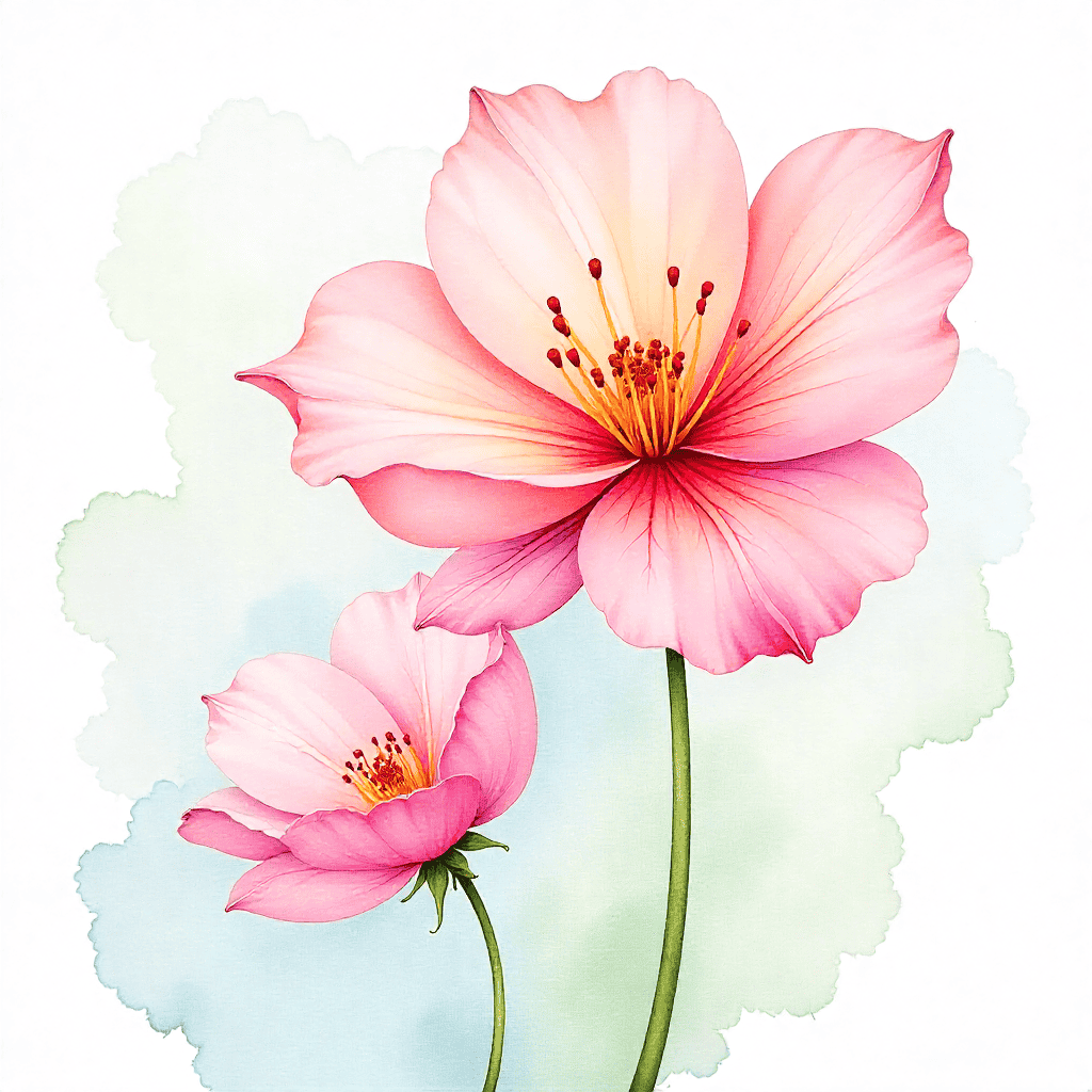 Watercolor technique at Loveart